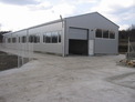 Industrial property with building