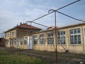 Factory building in a small mountain village