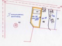 Regulated plot of 1370 sq.m with building of 337 sq.m. 