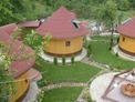 Unique wooden round eco-house situated in a holiday village built near the town of Troyan!  