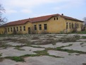 One-storey school in the centre of a small village  