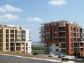 Town apartments with scenic views of Burgas Bay  