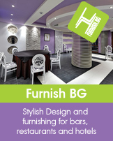 Design and furnishing for bars, restaurants and hotels